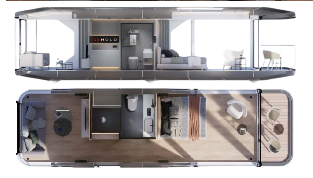 Holo - Capsule tiny home Signature model 10 ft 6 in x 38 ft